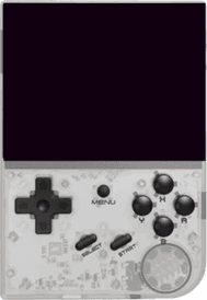 RG35XX, vista frontal